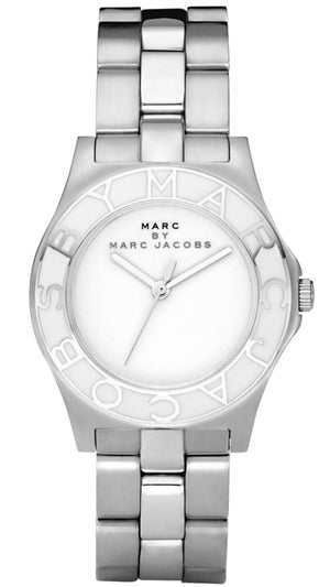 Marc Jacobs Blade White Dial Silver Steel Strap Watch for Women - MBM3048 Buy Now By Marc Jacobs