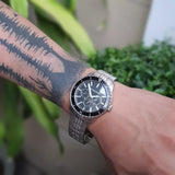 Michael Kors Cunningham Multifunction Black Dial Silver Steel Strap Watch For Men - MK7156 Buy Now By Michael Kors