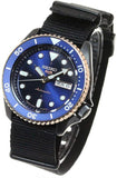 Seiko 5 Sports Automatic Blue Dial Black NATO Strap Watch for Men - SBSA098 Buy Now By Seiko