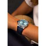 Breitling Super Chronomat Automatic 38 Diamonds Blue Dial Blue Rubber Strap Watch for Women - A17356531C1S1 Buy Now By Breitling