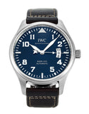 IWC Pilots Watch Mark XVII Edition Le Petit Prince Blue Dial Brown Leather Strap Watch for Men - IW326506 Buy Now By IWC