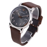 Emporio Armani Luigi Quartz Grey Dial Brown Leather Strap Watch For Men - AR11175 Buy Now By Emporio Armani