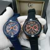 Guess Tread Black Dial Black Rubber Strap Watch for Men - W0967G1 Buy Now By Guess