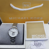 Michael Kors Portia Quartz Silver Dial Silver Steel Strap Watch For Women - MK3837 Buy Now By Michael Kors