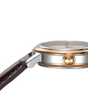 Tissot Bridgeport Lady White Dial Brown Leather Strap Watch For Women - T097.010.26.118.00 Buy Now By Tissot