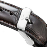 Daniel Wellington Classic York Black Dial Brown Leather Strap Watch For Men - DW00100134 Buy Now By Daniel Wellington