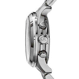 Michael Kors Hunger Stop 100 Series Navy Blue Dial Silver Steel Strap Watch for Women - MK5814 Buy Now By Michael Kors