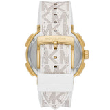 Michael Kors Sydney Quartz White Dial White Leather Strap Watch For Women - MK7221 Buy Now By Michael Kors