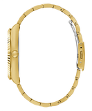 Guess Connoisseur Analog Gold Dial Gold Steel Strap Watch For Men - GW0542G2 Buy Now By Guess