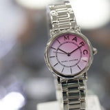 Marc Jacobs Roxy Pink Dial Silver Steel Strap Watch for Women - MJ3554 Buy Now By Marc Jacobs