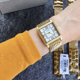 Guess White Dial Gold Mesh Bracelet Watch For Women - W0826L2 Buy Now By Guess