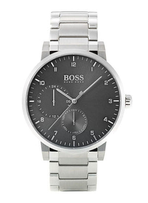 Hugo Boss Oxygen Grey Dial Silver Steel Strap Watch for Men - 1513596 Buy Now By Hugo Boss