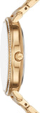 Michael Kors Pyper Three Hand White Dial Gold Steel Strap Watch For Women - MK4666 Buy Now By Michael Kors