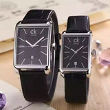 Calvin Klein Window Black Dial Black Leather Strap Watch for Men - K2M23107 Buy Now By Calvin Klein