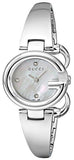 Gucci Guccissima Diamonds Mother of Pearl Dial Silver Steel Strap Watch For Women - YA134504 Buy Now By Gucci