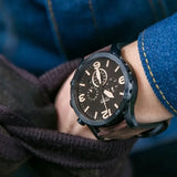 Fossil Nate Chronograph Brown Dial Brown Leather Strap Watch for Men - JR1487 Buy Now By Fossil