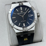 Maurice Lacroix Aikon Automatic Black Dial Black Rubber Strap Watch For Men - AI6008-SS000-330-2 Buy Now By Maurice Lacroix