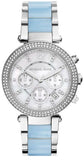 Michael Kors Parker White Dial Two Tone Steel Strap Watch for Women - MK6138 Buy Now By Michael Kors