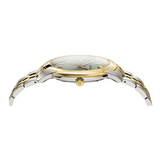 Versace V-Urban Quartz Silver Dial Two Tone Steel Strap Watch for Men - VELQ00519 Buy Now By Versace