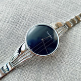 Calvin Klein Drift Black Dial Silver Steel Strap Watch for Women - K6S2N111 Buy Now By Calvin Klein