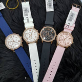 Guess Solar White Dial White Rubber Strap Watch For Women - W1135L1 Buy Now By Guess