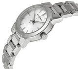 Burberry The City Silver Dial Silver Steel Strap Watch for Women - BU9200 Buy Now By Burberry