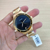 Guess Scope Quartz Black Dial Gold Steel Strap Watch for Men - GW0427G2 Buy Now By Guess