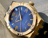 Maurice Lacroix Aikon Limited Edition Blue Dial Blue Leather Strap Watch For Men - AI6008-BRZ01-420-1 Buy Now By Maurice Lacroix