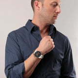 Maserati Successo 44mm Chronograph Quartz Blue Dial Silver Steel Strap Watch For Men - R8873621016 Buy Now By Maserati