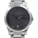 Gucci G Timeless Grey Dial Silver Steel Strap Watch For Women - YA126522 Buy Now By Gucci