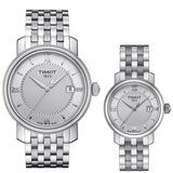 Tissot T Classic Bridgeport Silver Dial Silver Mesh Bracelet Watch For Men - T097.410.11.038.00 Buy Now By Tissot