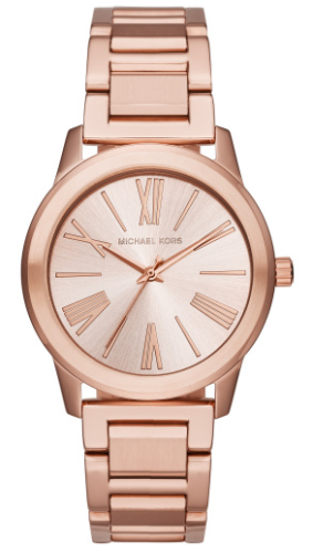 Michael Kors Hartman Rose Gold Dial Rose Gold Steel Strap Watch For Women - MK3491 Buy Now By Michael Kors