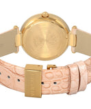 Versace Olympo Quartz White Dial Beige Leather Strap Watch for Women - VAN050016 Buy Now By Versace