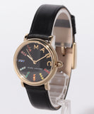 Marc Jacobs Roxy Black Dial Black Leather Strap Watch for Women - MJ1592 Buy Now By Marc Jacobs