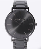 Coach Charles Black Dial Black Steel Strap Watch for Men - 14602431 Buy Now By Coach