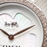 Coach Park Mother of Pearl Dial Silver Mesh Bracelet Watch for Women - 14503510 Buy Now By Coach