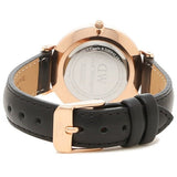 Daniel Wellington Classic Reading White Dial Black Leather Strap Watch For Men - DW00100014 Buy Now By Daniel Wellington