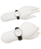 Daniel Wellington Classic Reading White Dial Black Leather Strap Watch For Men - DW00100014 Buy Now By Daniel Wellington