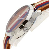 Gucci G Timeless Quartz Brown Dial Brown Leather Strap Watch For Men - YA1264078 Buy Now By Gucci