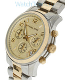 Michael Kors Runway Gold Dial Two Tone Steel Strap Watch for Women - MK5137 Buy Now By Michael Kors