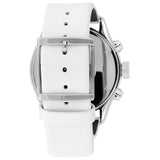 Calvin Klein Masculine Chronograph White Dial White Leather Strap Watch for Men - K2H27101 Buy Now By Calvin Klein