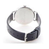 Calvin Klein Even Black Dial Black Leather Strap Watch for Women - K7B231C1 Buy Now By Calvin Klein