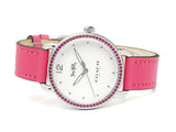 Coach Delancey White Dial Red Leather Strap Watch for Women - 14502879 Buy Now By Coach