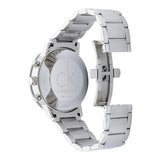 Calvin Klein Post Minimal Chronograph Black Dial Silver Steel Strap Watch for Men - K7627161 Buy Now By Calvin Klein