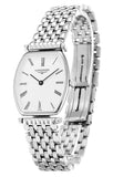 Longines La Grande Classique de Longines Tonneau White Dial Silver Steel Strap Watch for Women - L4.205.4.11.6 Buy Now By Longines