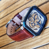 Fossil Inscription Automatic Skeleton Blue Dial Brown Leather Strap Watch for Men - BQ2571 Buy Now By Fossil