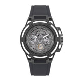 Guess Matrix Multifunction Grey Dial Grey Rubber Strap Watch for Men - GW0423G3 Buy Now By Guess