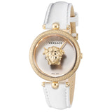 Versace Palazzo Empire White Dial White Leather Strap Watch for Women - VCO040017 Buy Now By Versace
