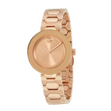 Movado Bold Rose Gold Dial Rose Gold Steel Strap Watch for Women - 3600387 Buy Now By Movado