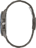 Guess Odyssey Quartz Blue Dial Gunmetal Steel Strap Watch For Men - W1107G5 Buy Now By Guess